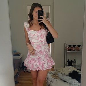 Hello Molly Pink Message In A Bottle Dress